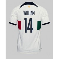 Fotballdrakt Herre Portugal William Carvalho #14 Bortedrakt VM 2022 Kortermet